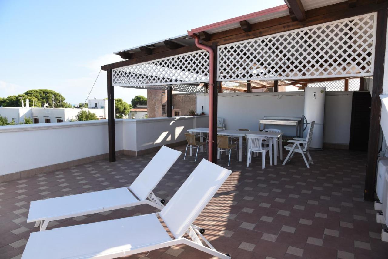 Villa Mamitas - Terrazza Panoramica - Box Privato - Servizio Spiaggia Siponto Zewnętrze zdjęcie